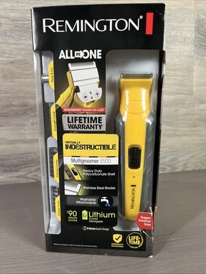 New Remington All-in-One Multigroomer 4500 Lithium Powered Quick Charge