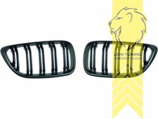 Grill Sportgrill K�hlergrill f�r BMW 2er F22 Coupe F23 Cabrio schwarz matt Doppe