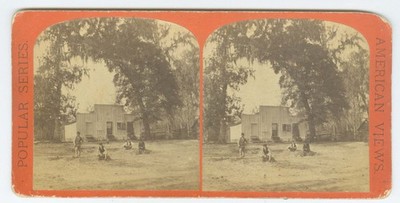 G5655~ FLORIDA   Silver Springs Town Hall 1970s Stereoview   E&HT Anthony