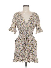 NWT PrettyLittleThing Women Ivory Casual Dress 6