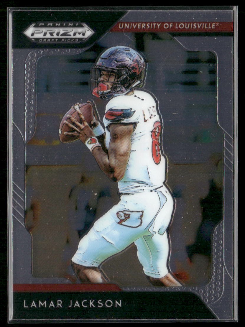2019 Panini Prizm Draft Picks #60 Lamar Jackson