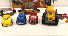 Lego Juniors 10744 Thunder Hollow Crazy 8 Race Cars 3 - complete w/ box & manual