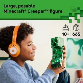 LEGO Minecraft The Creeper Kids Toy Poseable Action Figure 21276