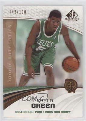 2005 SP Game Used Edition Authentics Bronze /100 Gerald Green #143 Rookie RC 0c3