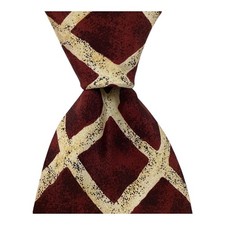 HUGO BOSS Mens 100% Silk Necktie ITALY Design...