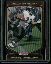 2009 Bowman Chrome #43 Willis McGahee Refractors