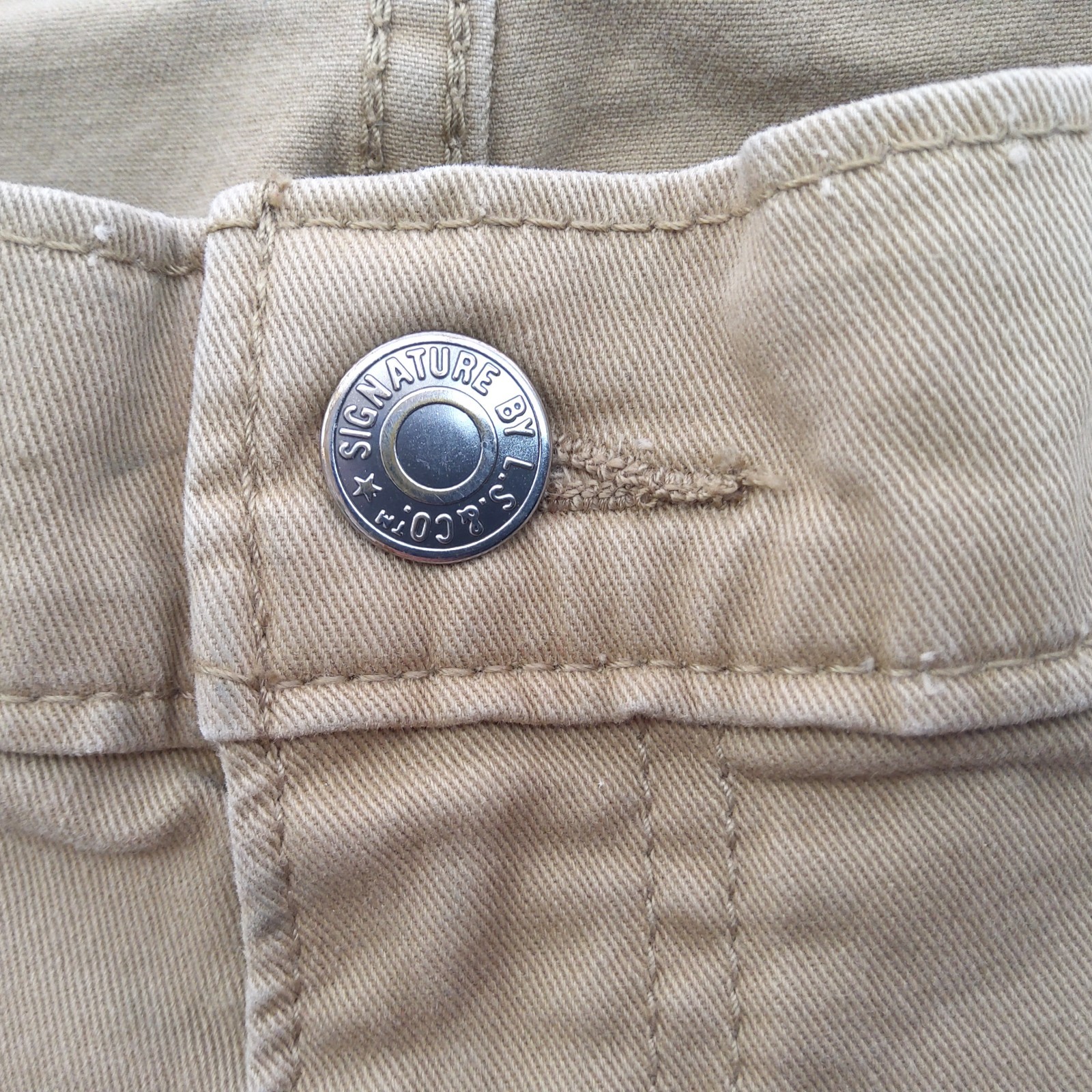 Levis Signature Athletic Fit Mens Stretch Brown Denim Jeans Size 38x30 (38×28) thumbnail 4