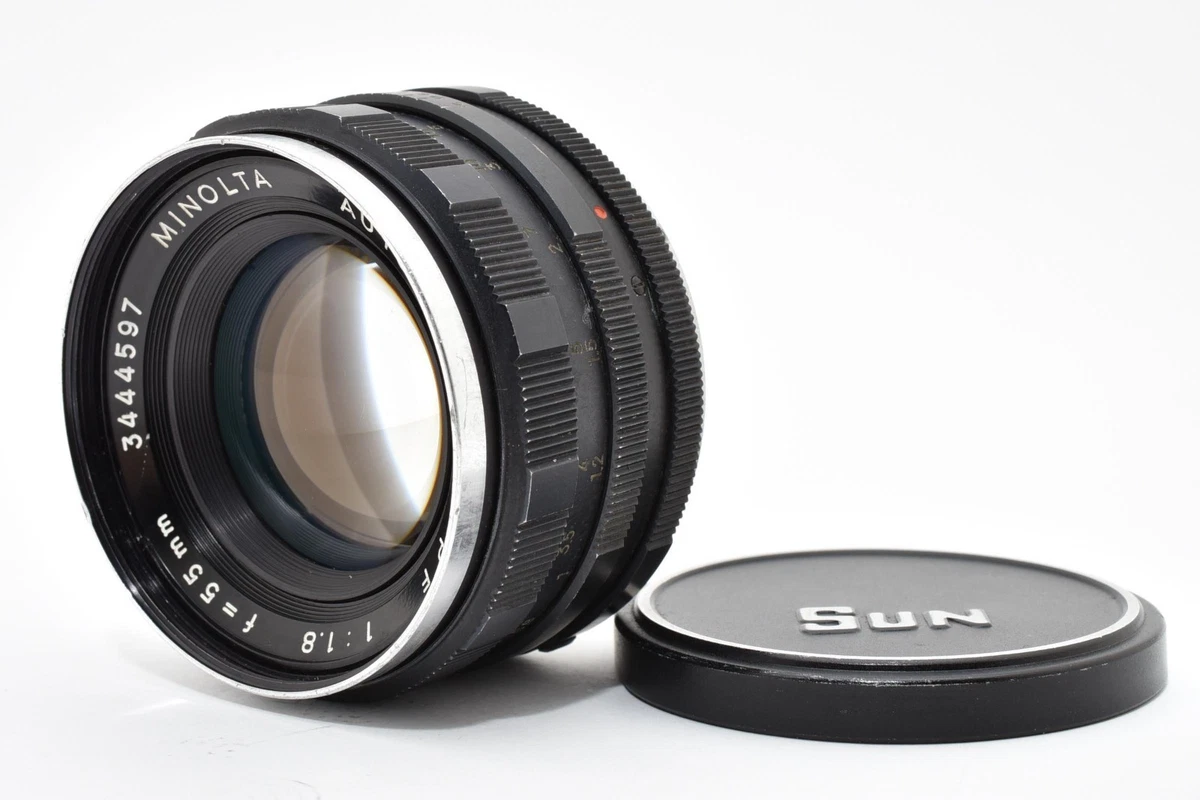 Minolta Rokkor PF 55mm Focal f/1.8 Camera Lenses for sale | eBay