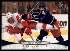 2011 Upper Deck Hockey Fedor Tyutin 402 Columbus Blue Jackets