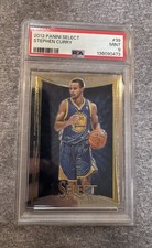2012-13 PANINI SELECT STEPHEN CURRY #39 PSA 9 MINT WARRIORS FIRST YEAR SELECT
