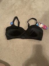 Playtex Secrets Side-Smoothing Wirefree Black Bra
