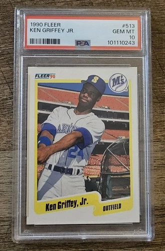1990 Fleer Ken Griffey Jr #513 PSA 10