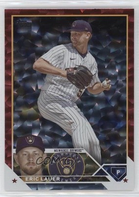 2023 Topps Series 1 Red Foil 154/199 Eric Lauer #109 0h0m