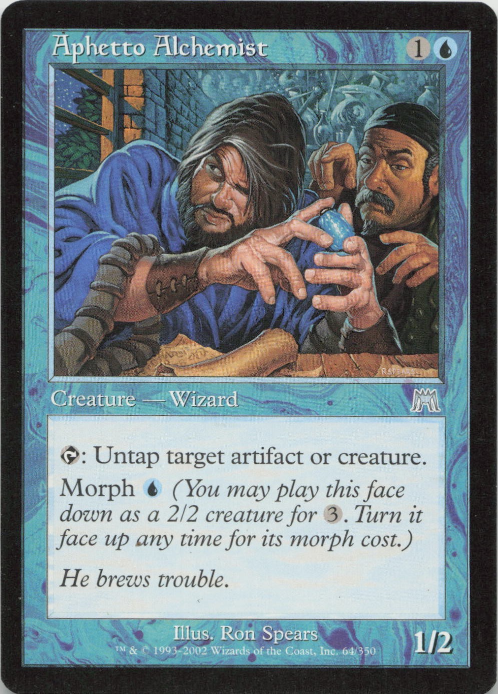 Aphetto Alchemist U Onslaught 64 - LP MTG