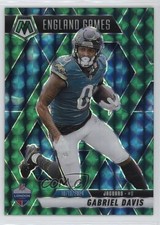 2025 Panini Mosaic International Games Green Prizm Gabriel Davis #255 1ju6
