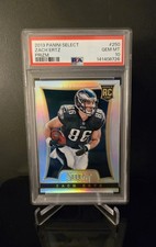 PSA 10 🔥 ZACH ERTZ RC SP 2013 Panini Select Silver Prizm Rookie No. 250