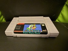 Super Mario World (Super Nintendo Entertainment System SNES 1991) Cartridge Only