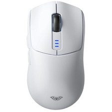 Aula SC580 Wireless Mouse Ergonomic Gaming with Adjustable DPI, White