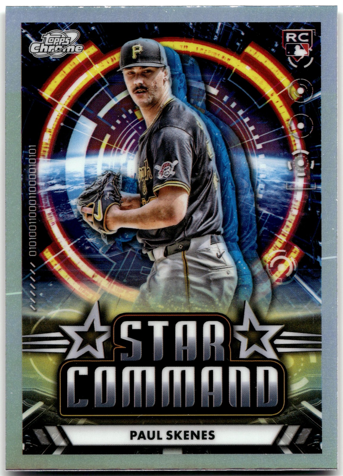2024 Topps Chrome Cosmic #ALT-5 Paul Skenes Star Command RC