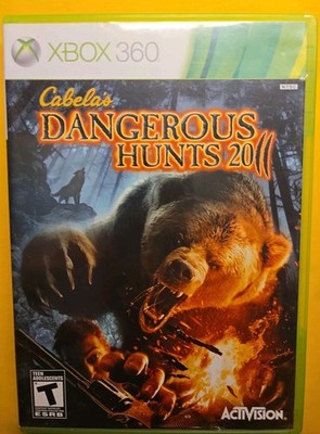 Cabela's Dangerous Hunts 2011 - Xbox 360 (disc excellent condition)