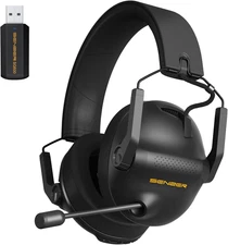 SG600 Wireless Gaming Headset - 7.1 Surround Sound & Noise Canceling Mic