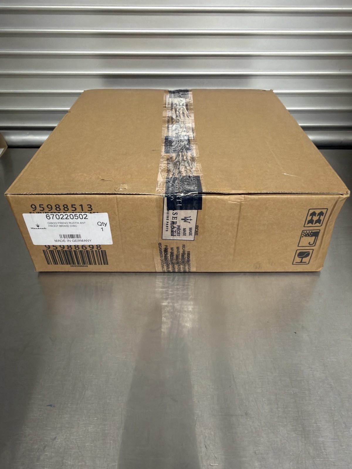 GENUINE MASERATI MC20 FRONT BRAKE ROTOR 670220502