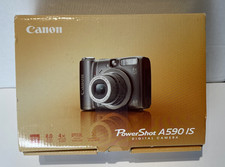 Canon PowerShot A590 IS 8.0MP Digital Camera - Gray for sale