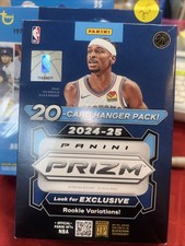 2024-25 Panini NBA Prizm Basketball Trading Card Hanger Box