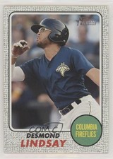 2017 Topps Heritage Minor League Edition Gray 12/25 Desmond Lindsay #40 0c2