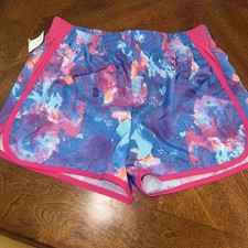 Champion Girl s Athletic Shorts, Size XL 14-16 Multicolored Running New
