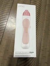 PMD Personal Microderm Classic – At-Home Microdermabrasion Device – Pink/White