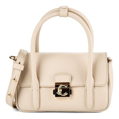 Coccinelle C-Me Lock Handtasche Leder 19cm #COC-E5U4K580101 (sandshell)