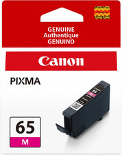 Canon CLI-65 Genuine Magenta Ink Tank, Compatible with PIXMA PRO-200, and PIXMA