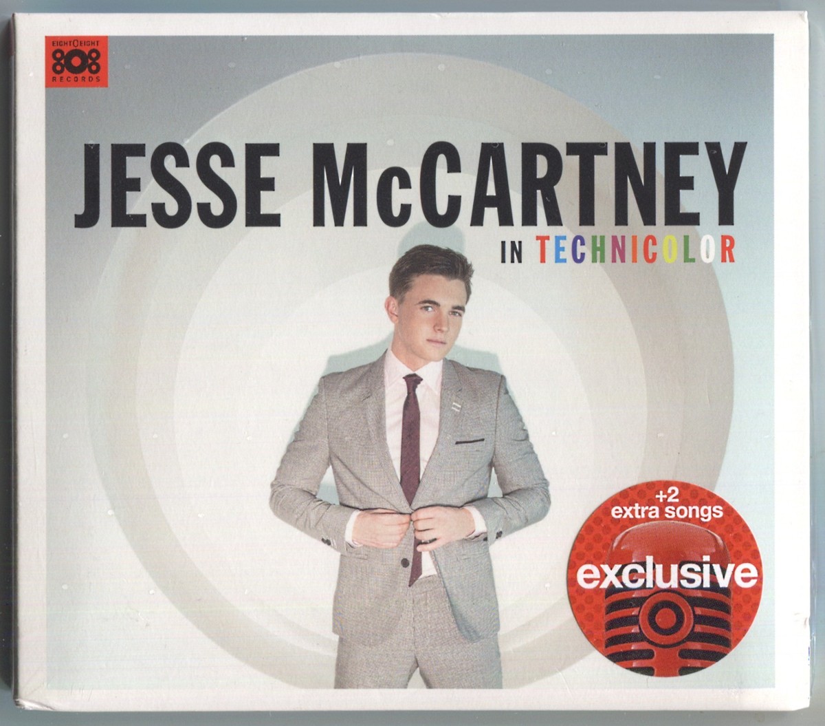 2 BONUS TRACKS---- JESSE McCARTNEY In Technicolor TARGET CD So