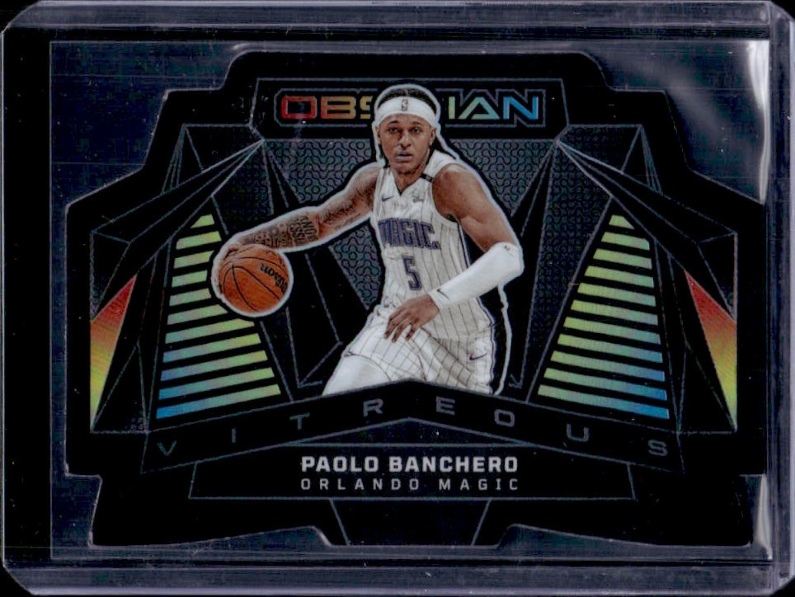 2024-25 Obsidian Paolo Banchero Vitreous #12 Magic