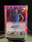 Topps Chrome 2024-25 UCC Reece James Auto Chelsea Pink /250