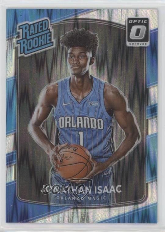 2017-18 Panini Donruss Optic Rated Rookie Shock Jonathan Isaac #195 0o6v