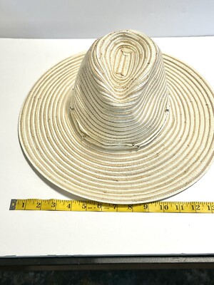 Nordstrom Adjustable Woven Straw Sun Hat Natural Women’s OS One Size NEW Sunlit Straw Sun Hat - Natural | O main image 3
