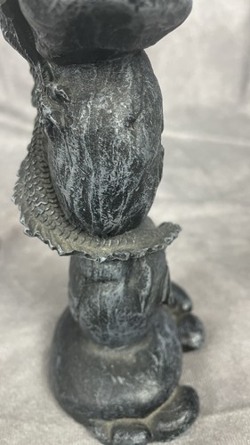 Rare Vintage Detailed Dragon Staff Head Figurine Hilt of the Sword Black - Picture 9 of 10