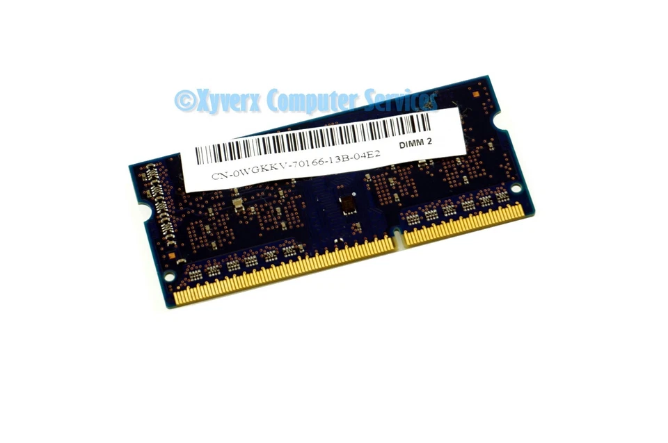 NT1GC64BH4B0PS-CG GENUINE NANYA LAPTOP MEMORY 1GB 1RX16 PC3-10600S-9-10-C1(CA64) - Image 2 of 2