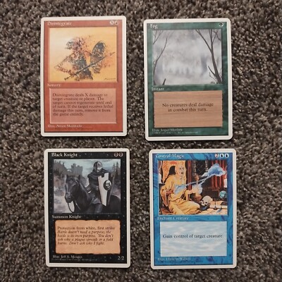 4th Edition MTG Magic Commons Uncommons You Pick - Complete Your Set Fourth Ed.