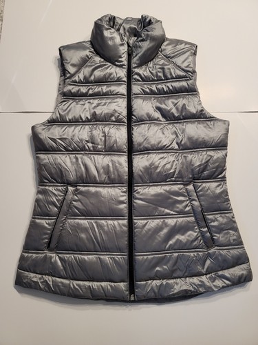 Fila Sport Puffy Vest Size medium in Hunted Gray Color