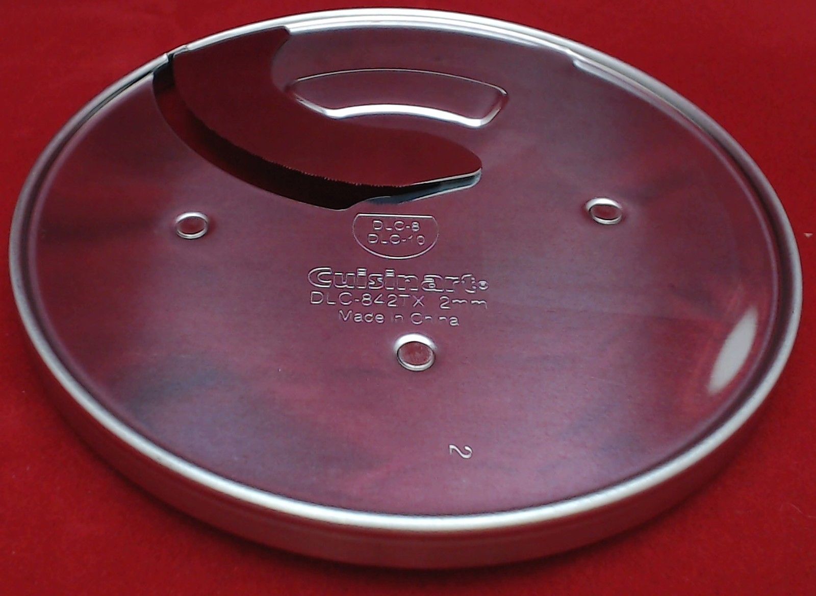 Cuisinart+Dlc842tx1+Replacement+Food+Processor+2mm+Thin+Slicing+Disc