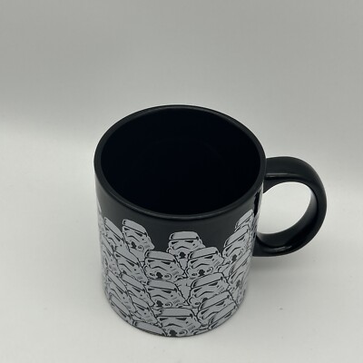 STAR WARS Stormtrooper All Over Print Extra Large Coffee Mug 20 Oz. Disney  Black | eBay