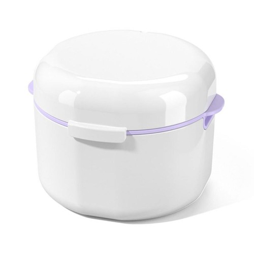 Container Braces Denture Storage Box Denture Bath Box Oral Orthodontic Retainer - Picture 10 of 10