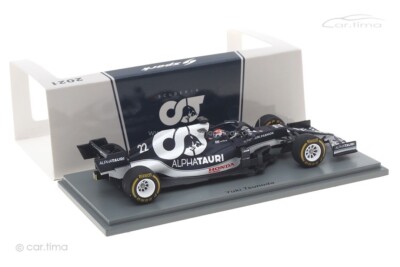 ミニカー spark alphataui AT02 2021 YukiTsunoda Spark AlphaTauri AT02 2021 Yuki Tsunoda Turkey GP 1/43