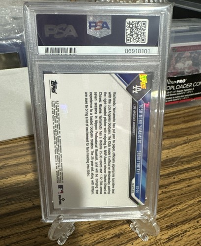 2023 Topps Now - Off-Season #OS-26 Shohei Ohtani, Yoshinobu Yamamoto (RC) - Picture 3 of 4
