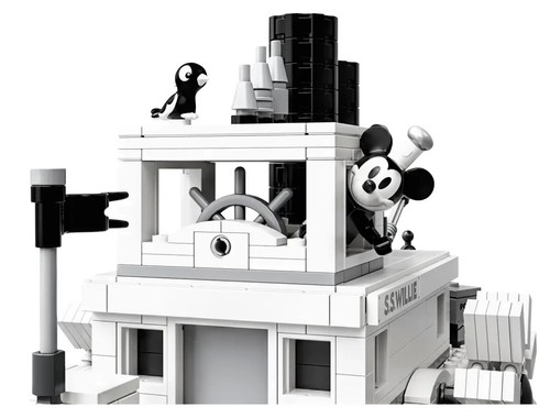 * Nicht mehr im Handel erhältlich * LEGO Ideas: Steamboat Willie (21317) KOSTENLOSER VERSAND - Bild 5 von 13