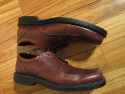 Bostonian Leather 2POD Comfort Apron Toe Derby Dress Shoes Brown Mens Size 13M Bostonian Mens Size 9.5M Apron Toe Brown Leather Derby Dress  main image 2