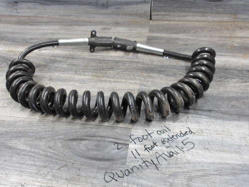 Semi Truck Conductor Cable 7 Prong 12 Gauge Wiring Wire Trailer Hook Up Coil
